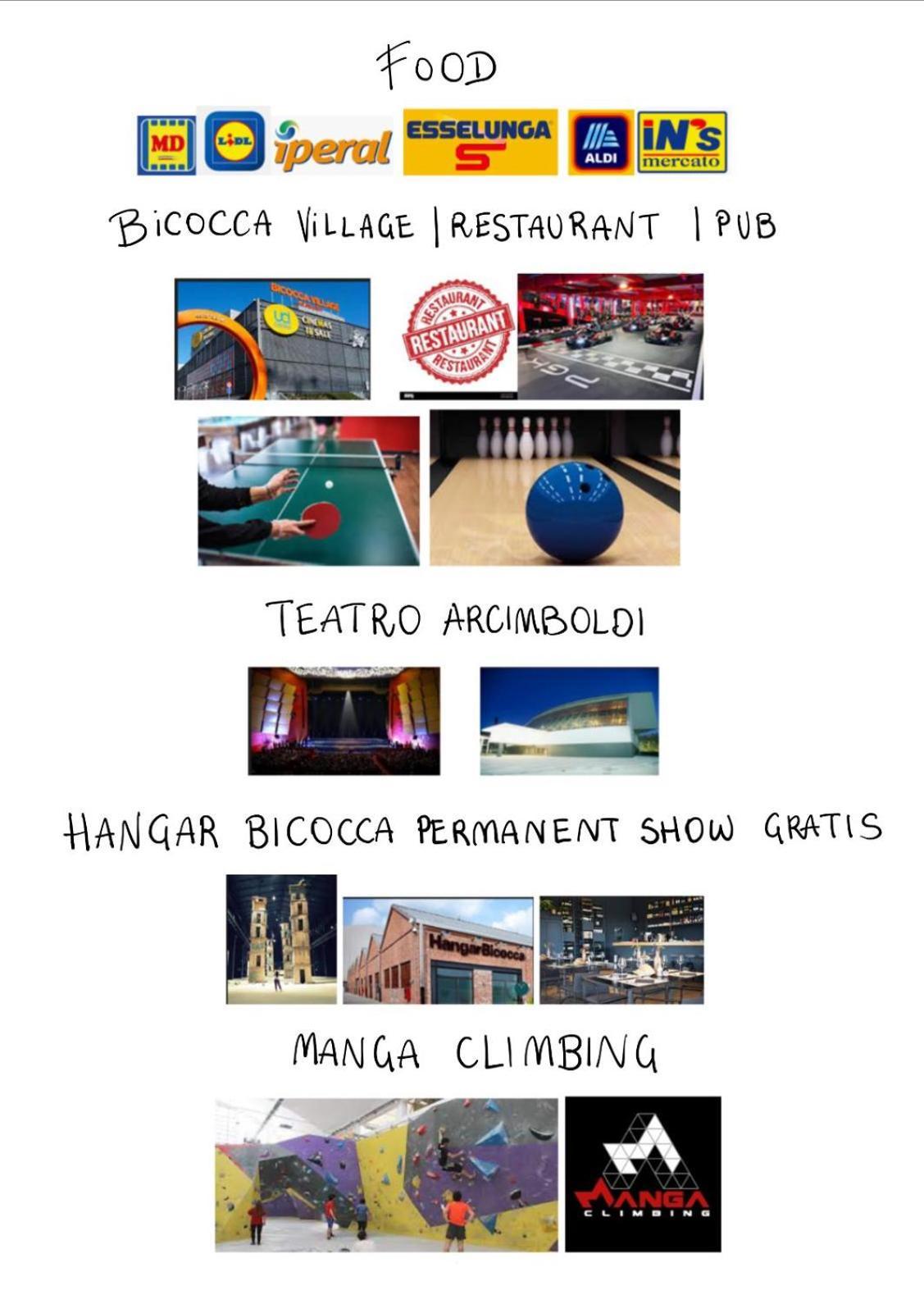 Flo House, Universita Bicocca 밀라노 외부 사진